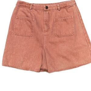 Sadie & Sage Patch Pocket Pleated‎ Front Mini Skirt Small
